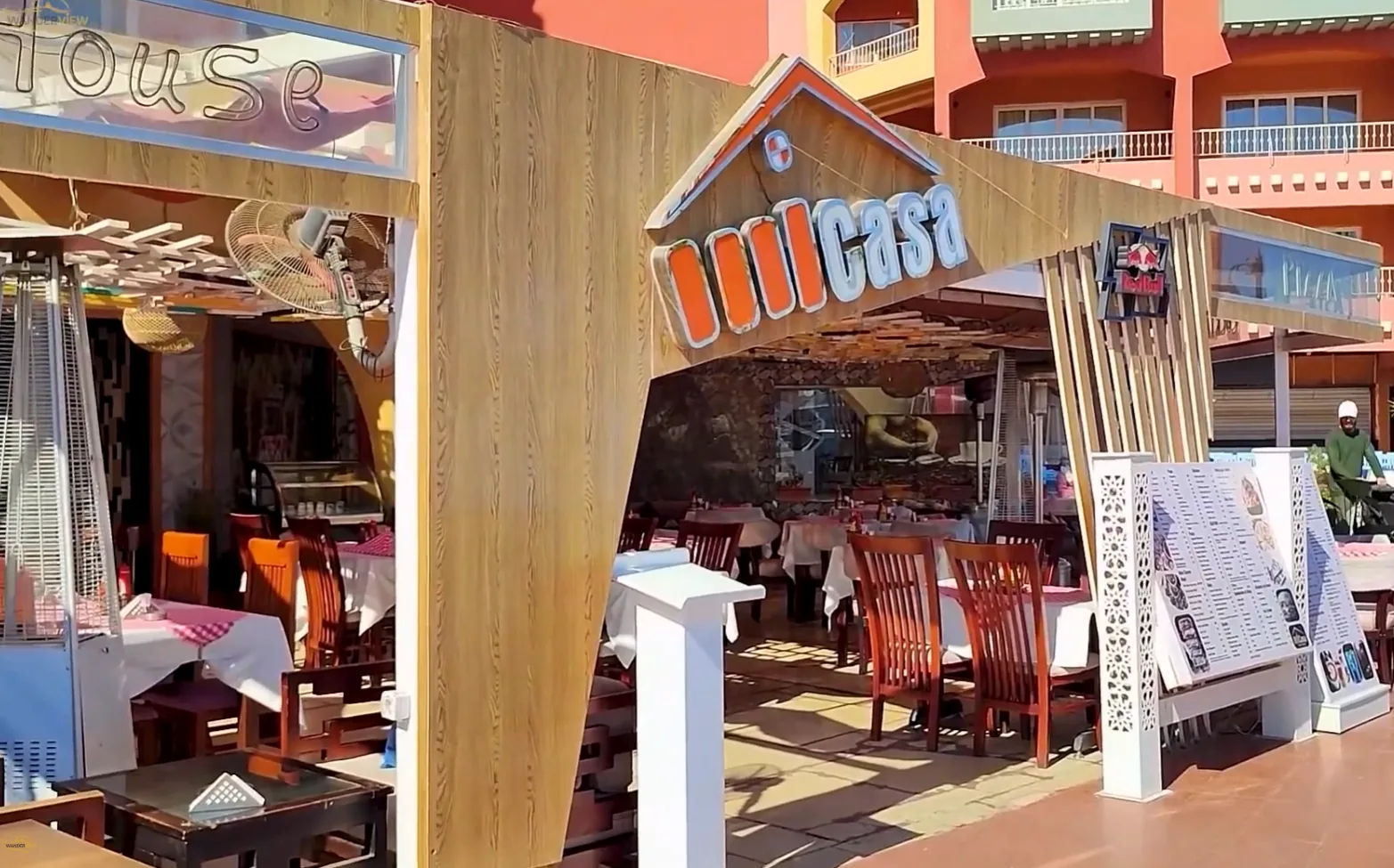 Mi Casa Restaurant at Hurghada Marina.