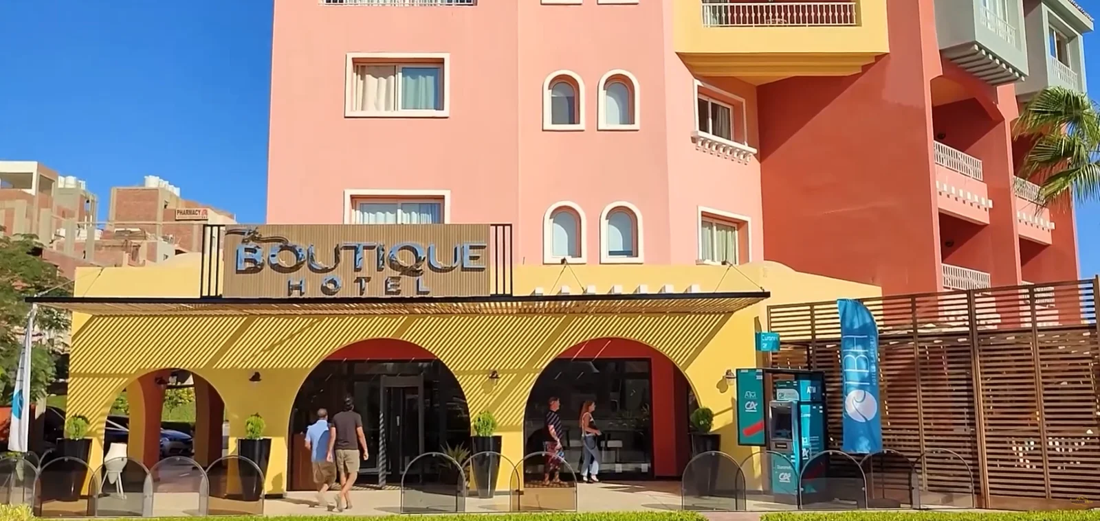 Hotel entrance